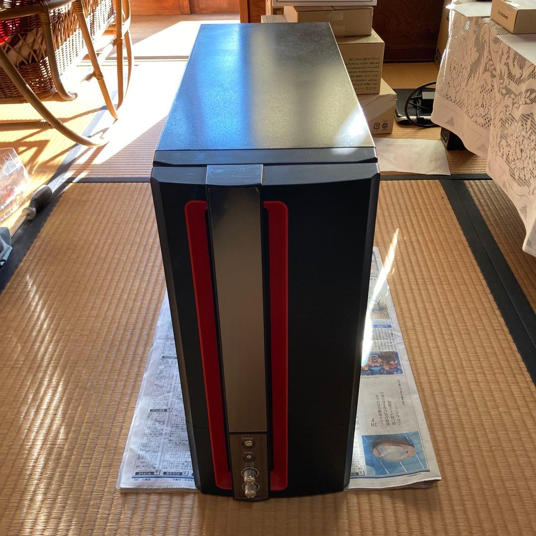 自作PC用 PCケース(黒・赤)