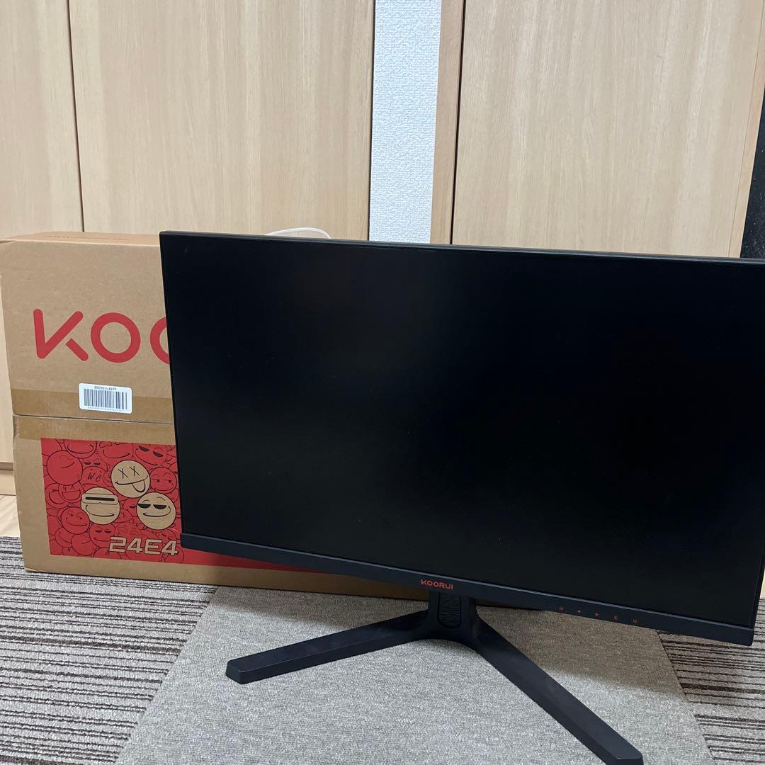 KOORUI ゲーミングモニター 24インチフルHD