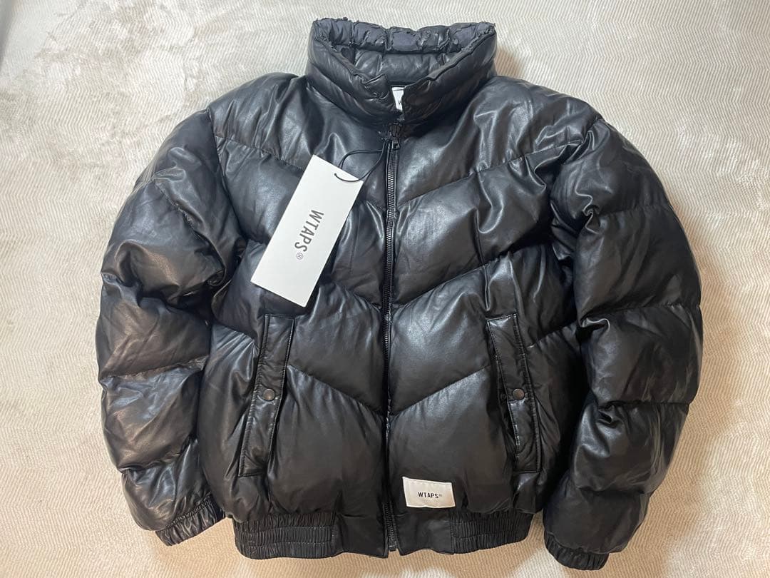 WTAPS ブラック ダウンジャケット サイズX 02
