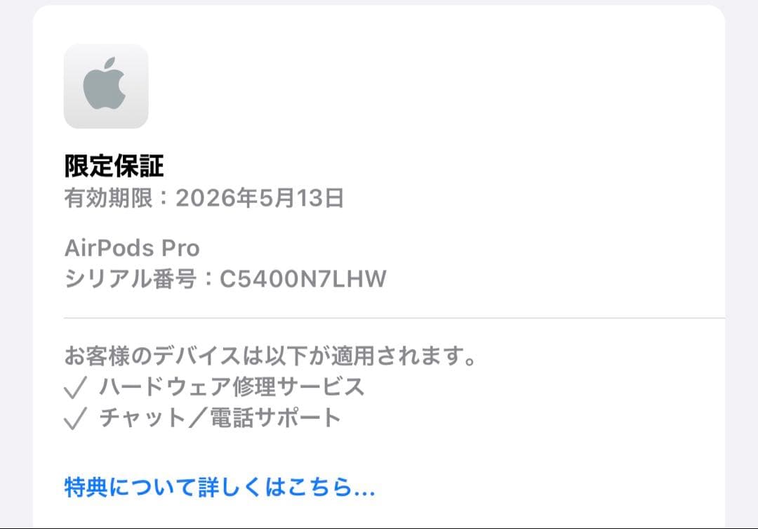 超美品 【限定保証あり】Apple AirPods Pro 第二世代 USB-C