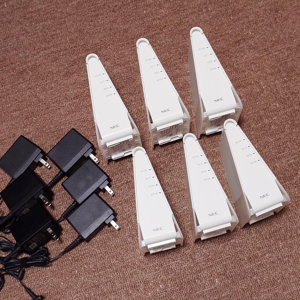 Aterm WX1800HP　NEC 無線LANルーター 6台セット