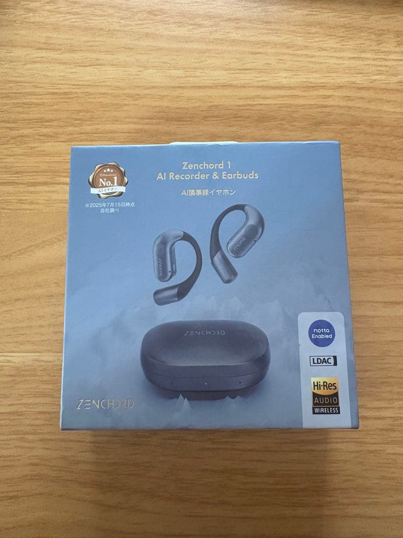 新品・未使用 Zenchord1 ワイヤレスイヤホン ホワイト動作確認OK