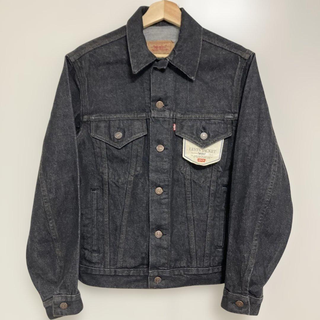80's LEVI'S 70506 ジャケット ブラック 36 デッドストック