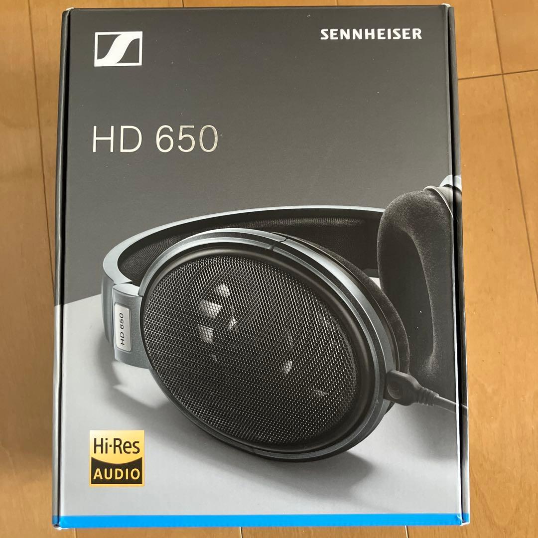 完品 美品 Sennheiser HD650 開放型モニターヘッドホン