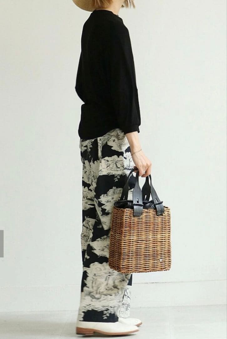 エバゴスebagos角たてバスケットスイッチハンドルリサイクルリップかぶせ黒