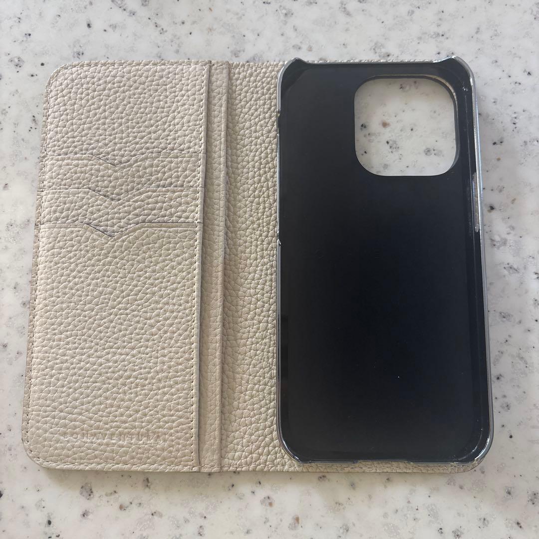 【美品】Bonaventura iPhone 14 Pro ダイアリーケース