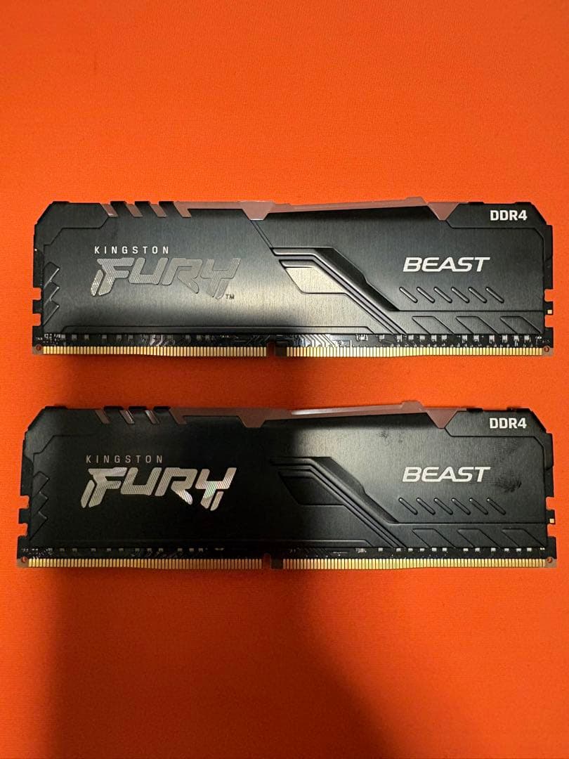KINGSTON FURY BEAST DDR4 メモリー