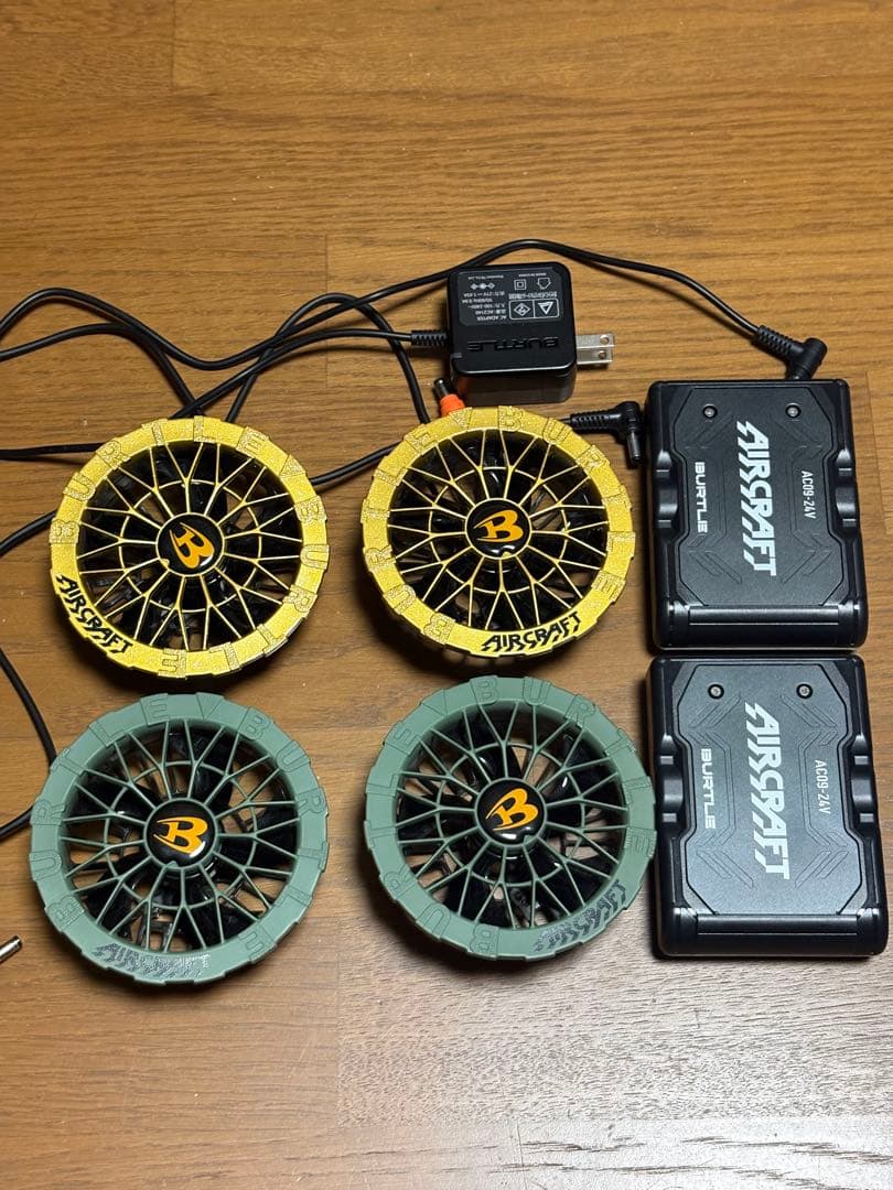 バートル　24v 空調服ファン　バッテリー