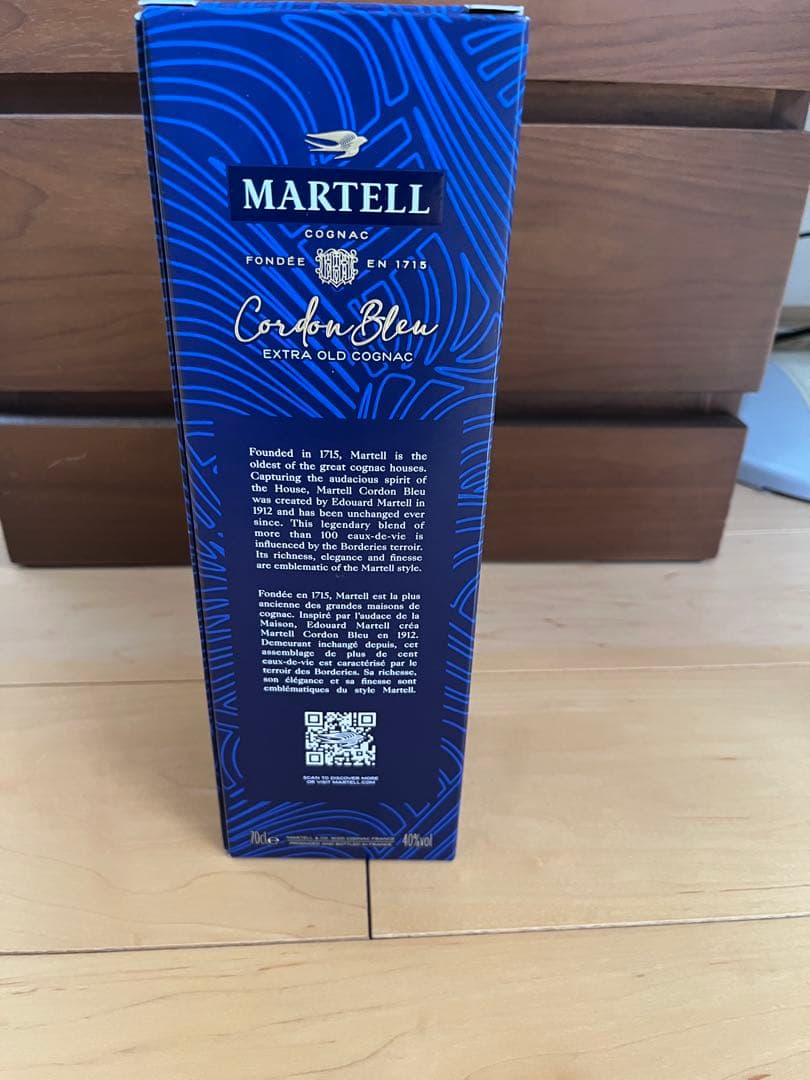 J*y様 MARTELL Cordon Bleu 700ml 40%