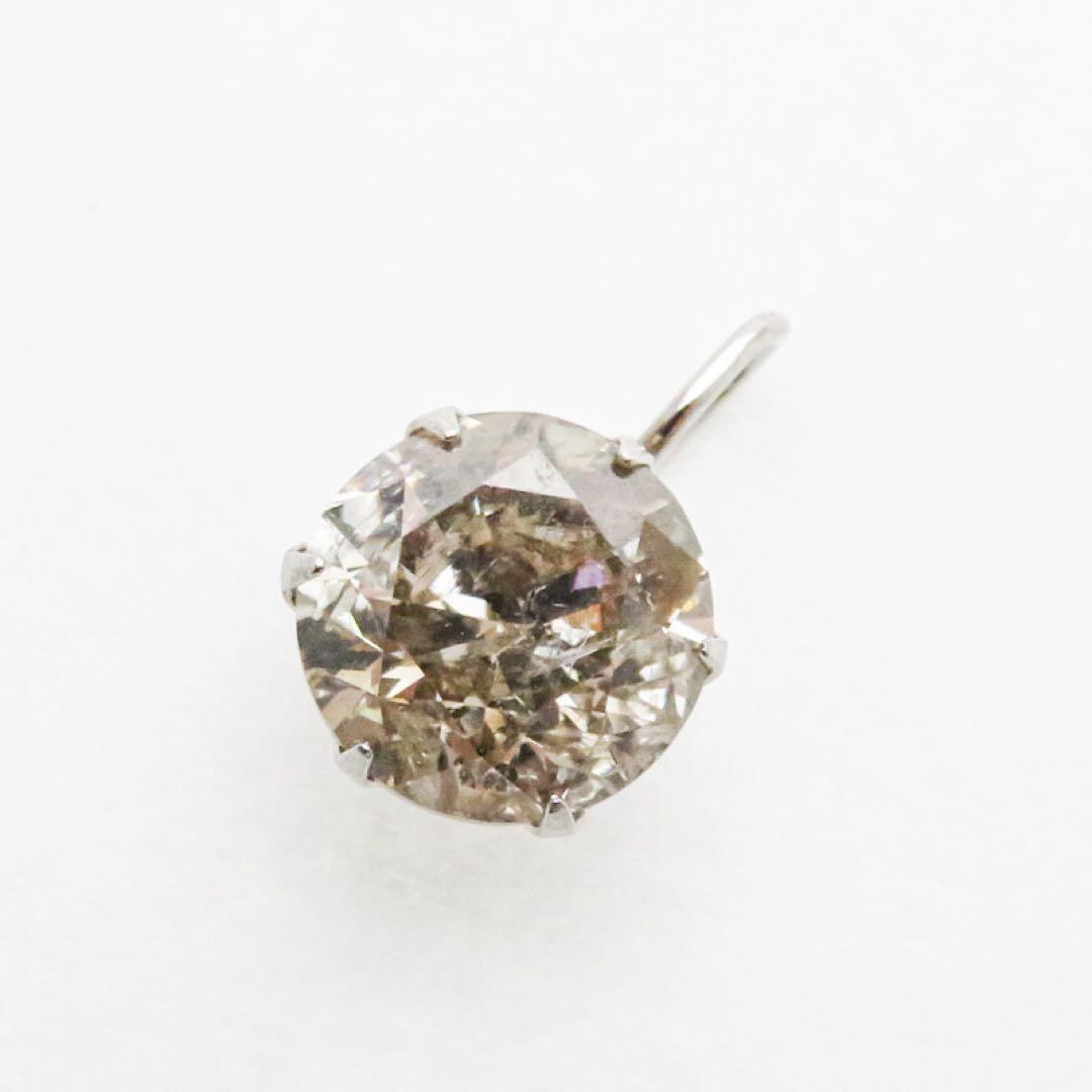 コ*ロ様 Pt900 ダイヤモンド 1.063ct ペンダントトップ ソーティン