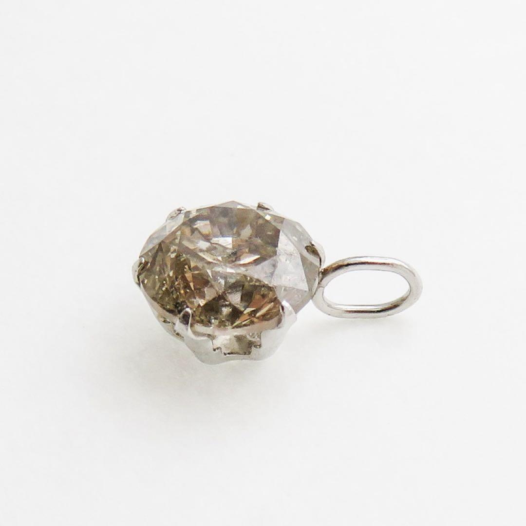 コ*ロ様 Pt900 ダイヤモンド 1.063ct ペンダントトップ ソーティン