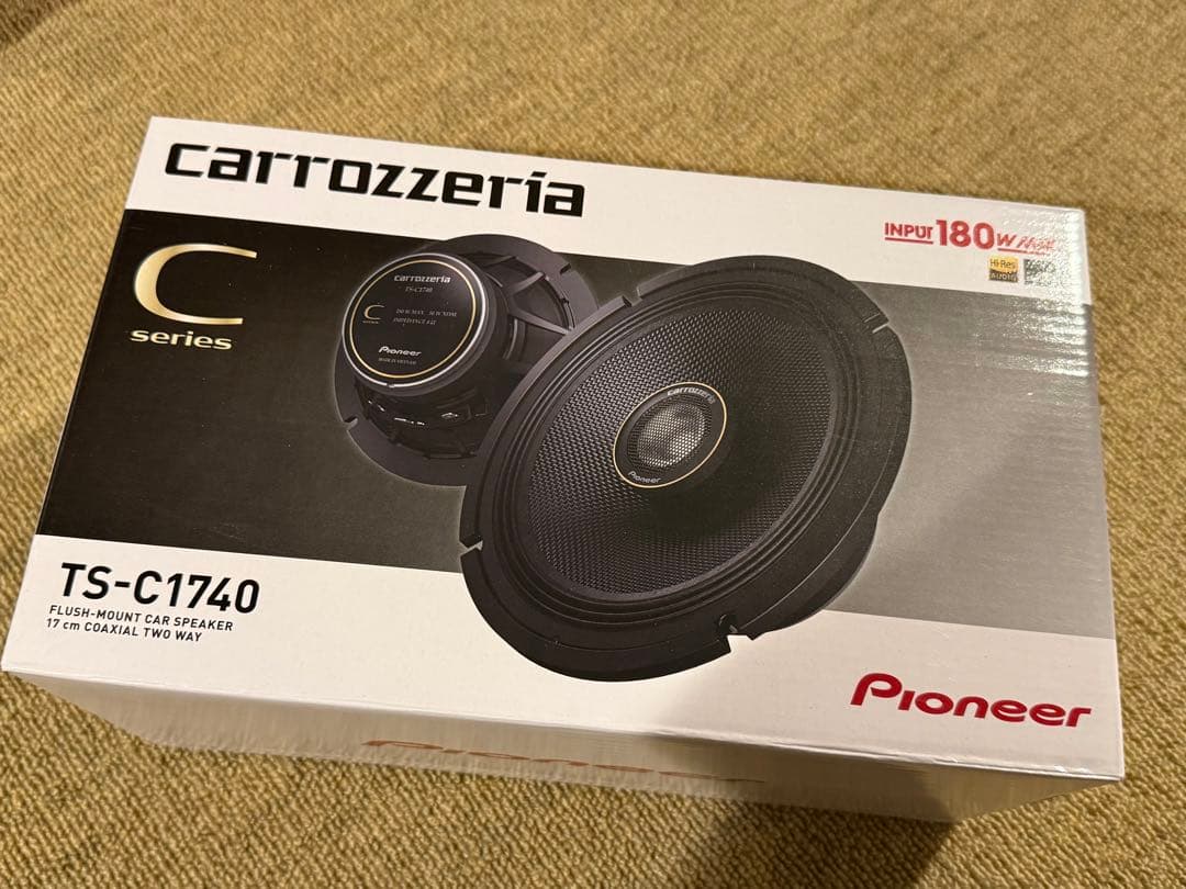 新品未開封　Pioneer Carrozzeria TS-C1740