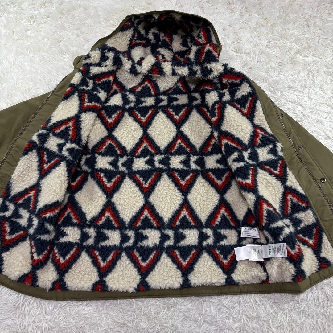 【極美品】パタゴニア　ボーイズインファーノジャケット 裏ボア XXL カーキ