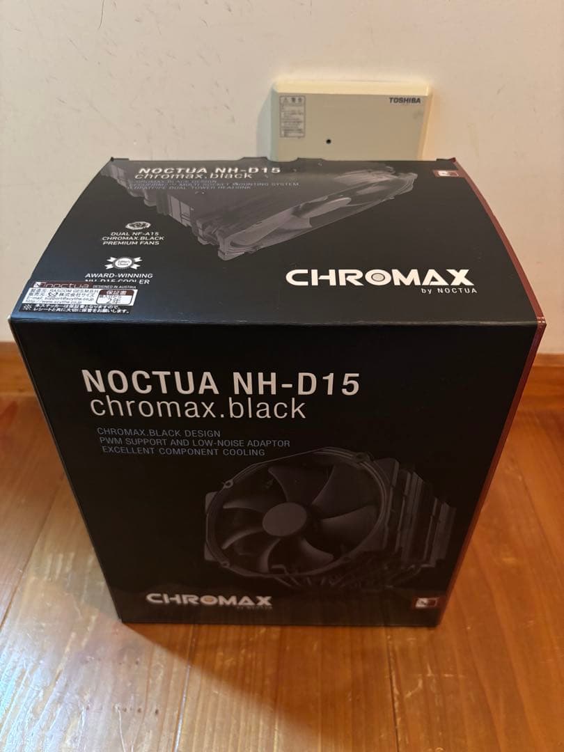 Noctua NH-D15 chromax.black 動作確認済