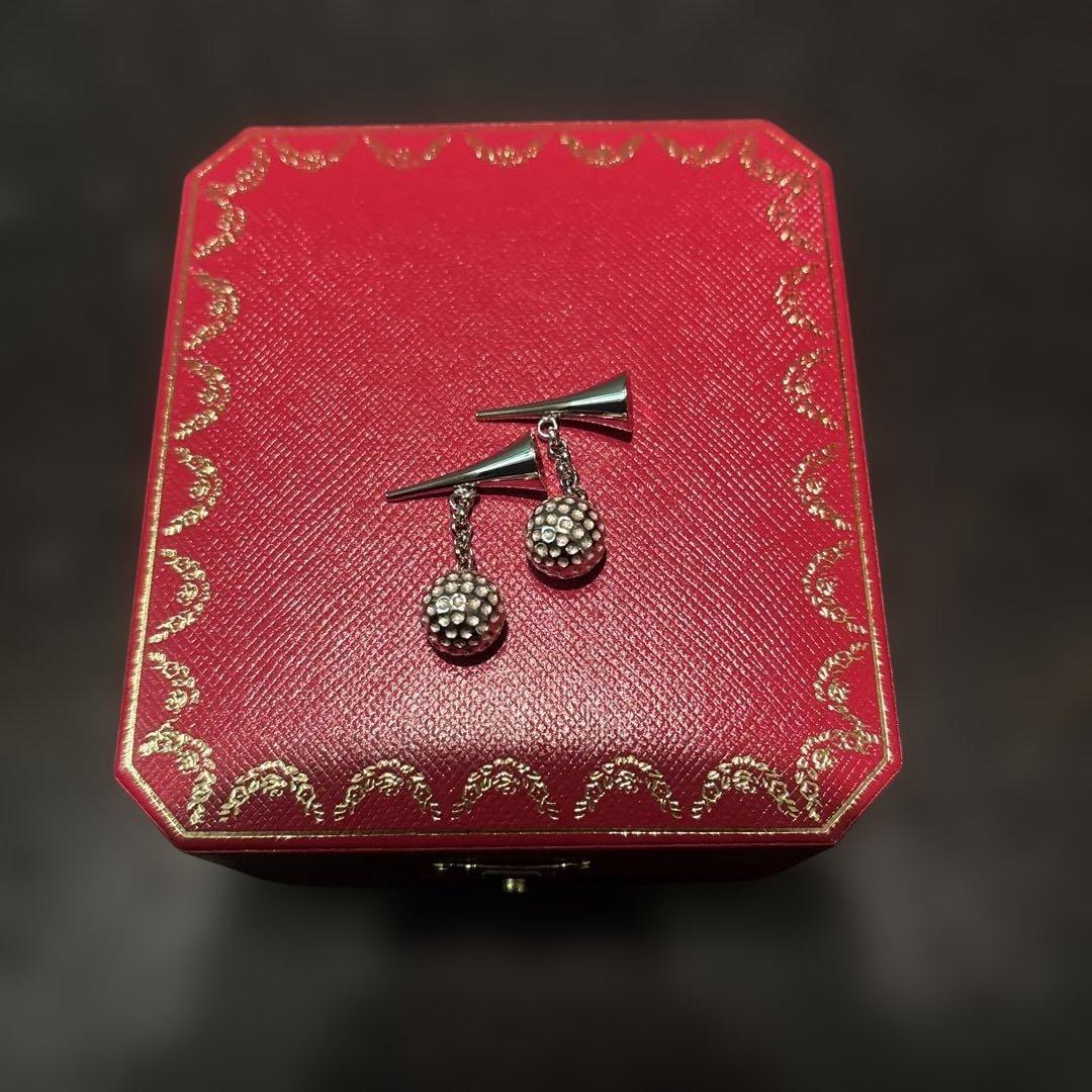 超希少　カルティエ　Cartier カフス　ゴルフモチーフ