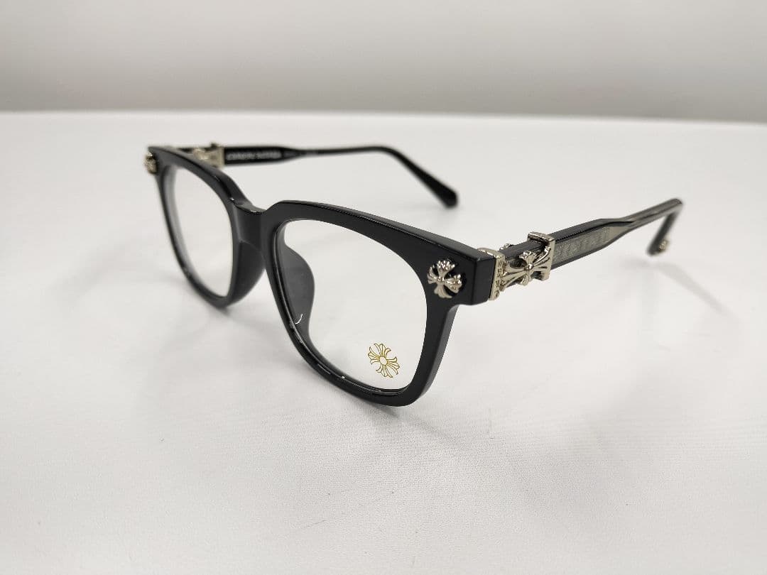 シルバー装飾付きブラックフレーム　サングラス　クロムハーツ好きに！