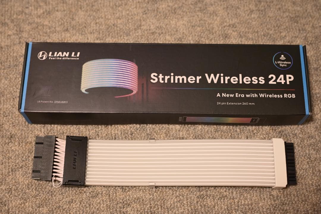 Lian Li Strimer Wireless 24P ARGB ケーブル