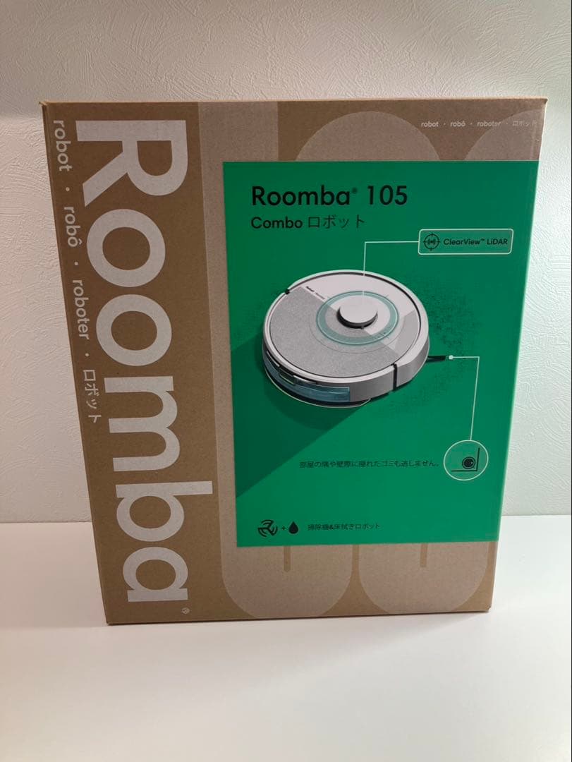 新品2025年12月　iRobot ルンバ 105 Combo ロボット掃除機