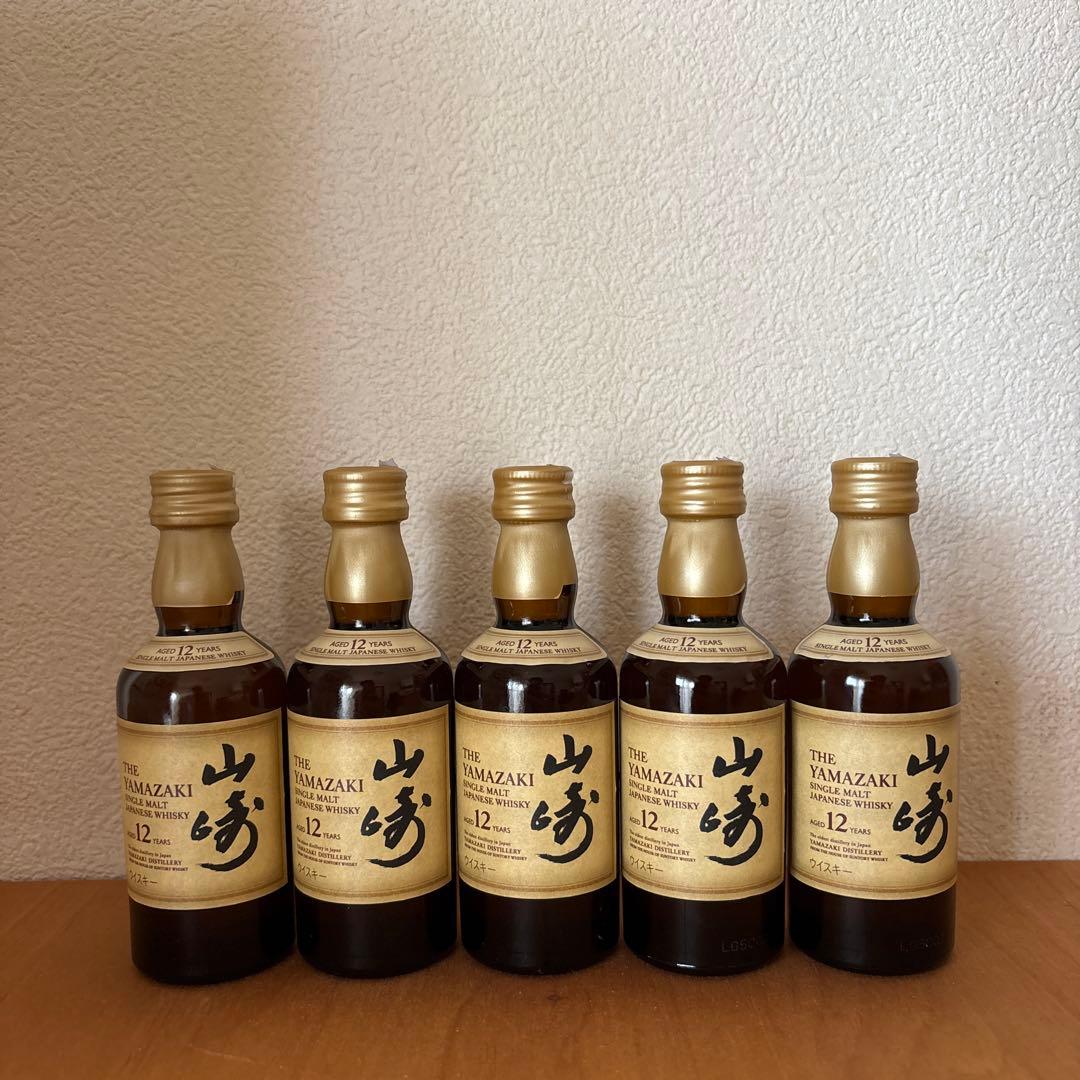 山﨑12年 ウィスキー 5本セット