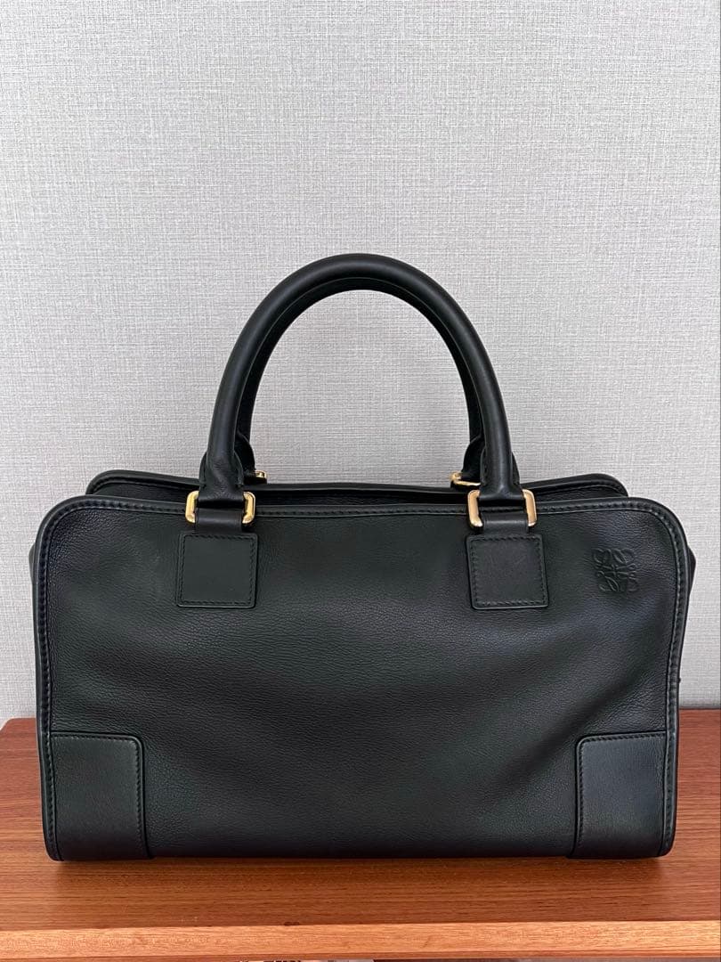 本物　シリアル有　ロエベ　loewe アマソナ　36 ブラック