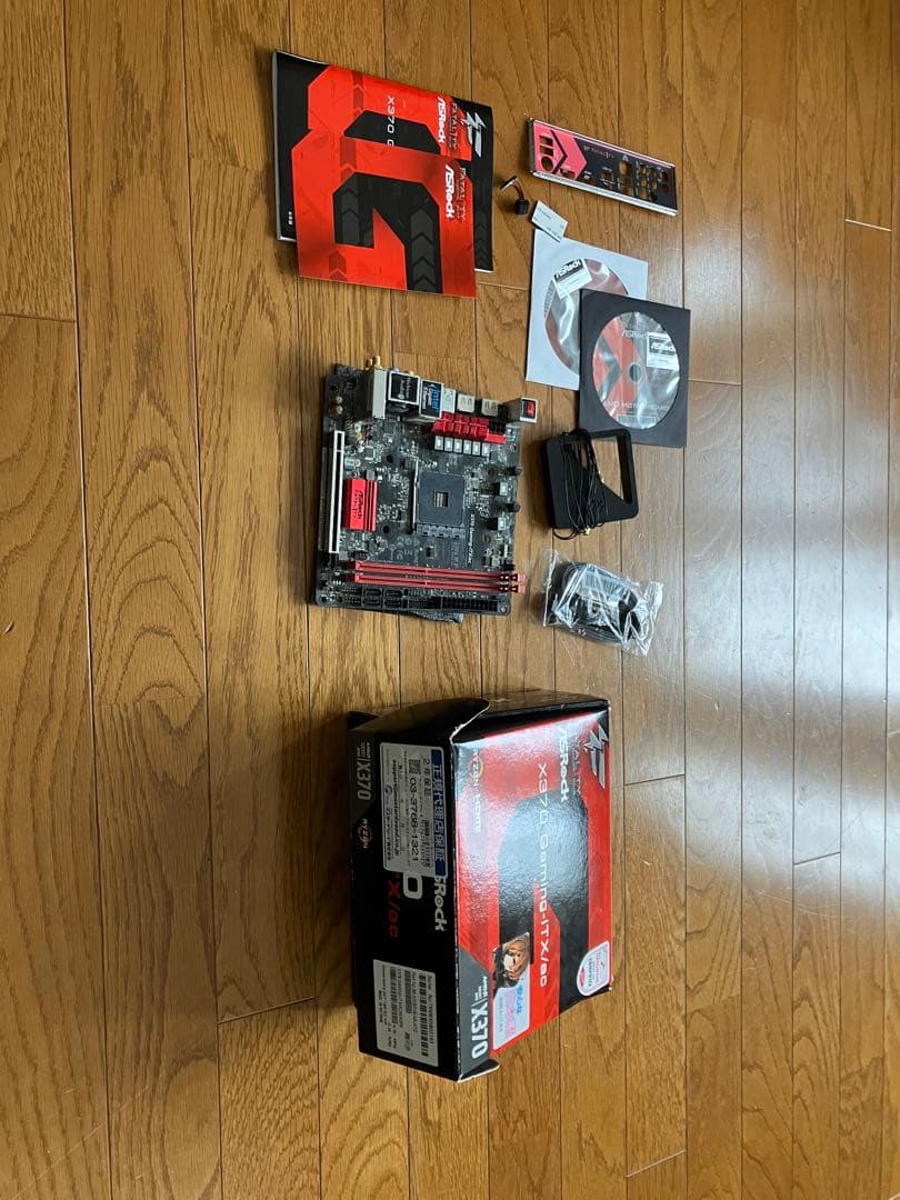 ASRock x370 gaming-itx/ac マザーボード 動作品