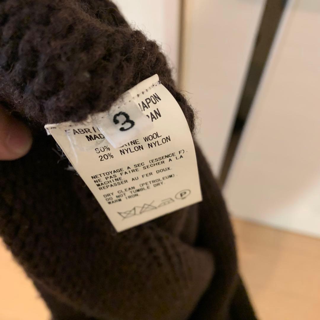 Y's for men ヨウジヤマモト 90s ニット ダークブラウン