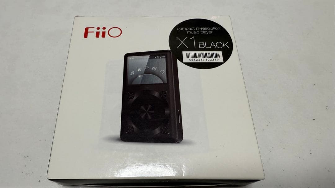 Fiio X1 ブラック　ハイレゾ音楽プレイヤー