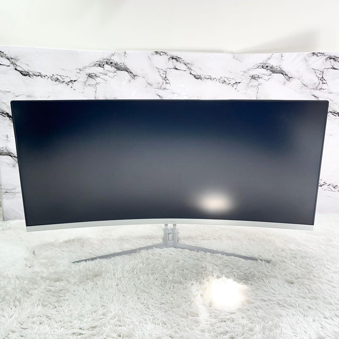 JAPANNEXT JN-VC34100UWQHD 湾曲ディスプレイ モニター