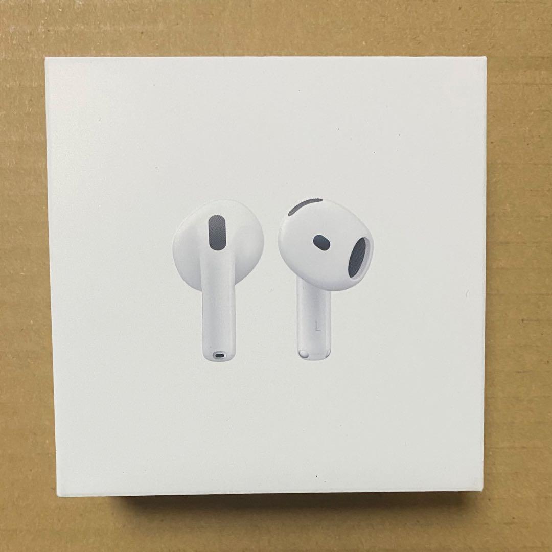 【新品・未開封】 apple AirPods 4 ワイヤレスイヤホン