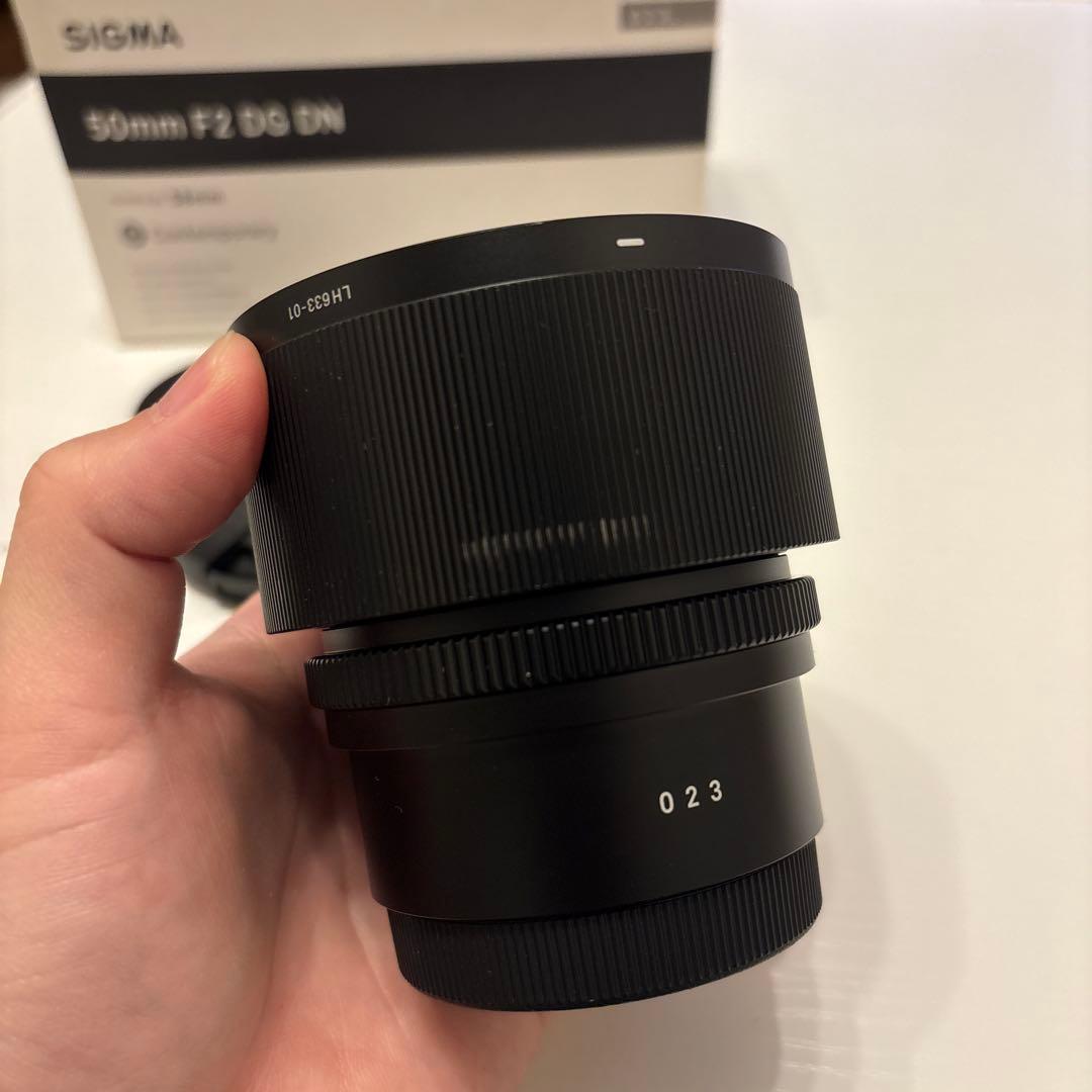 SIGMA 50mm F2 DG DN 単焦点レンズ　Eマウント