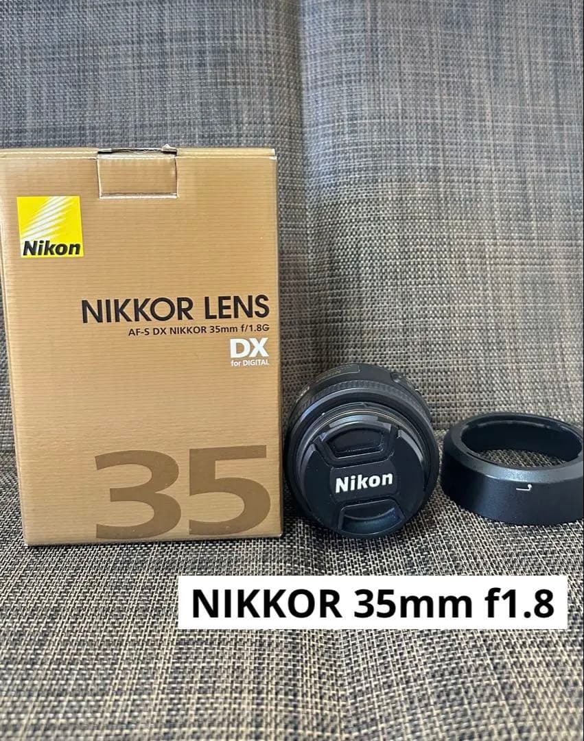 ニコン Nikon NIKKOR 35mm f1.8 単焦点　レンズ