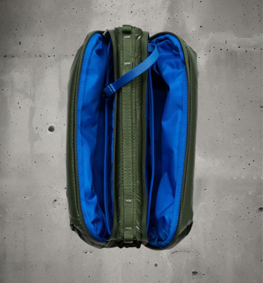 未使用新品　topologie トポロジー ボトルサコッシュ　ラージ　緑