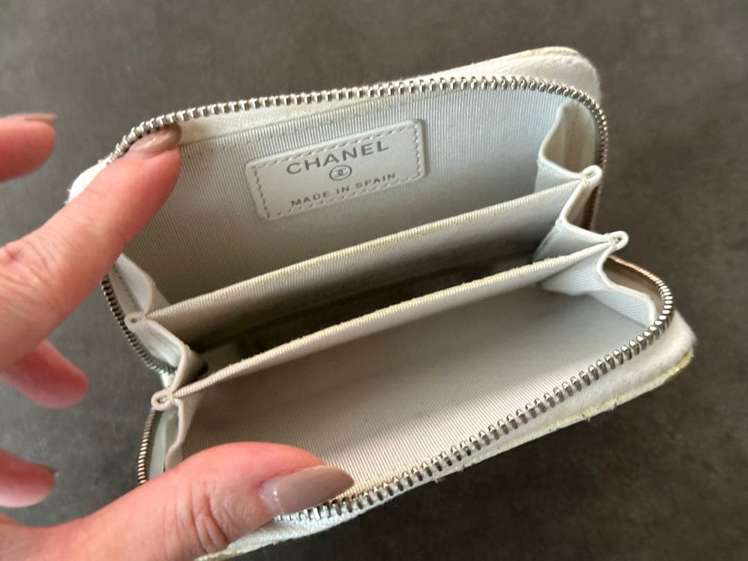 CHANEL シャネル ジップパースミニ財布　ケース