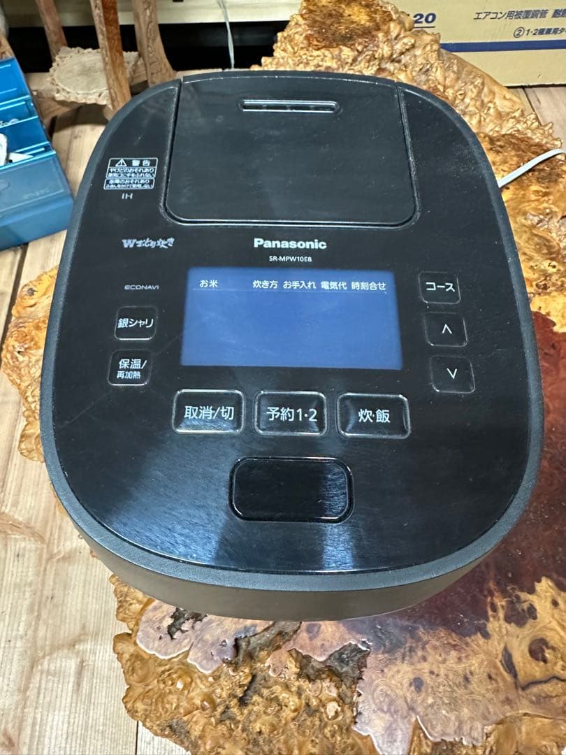 Panasonic sr-mpw10e8 炊飯器 ブラック