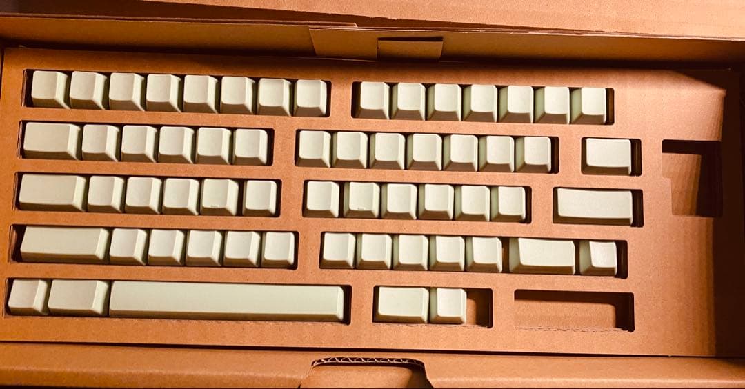 HHKB キーキャップ 無刻印 山葵色 英語配列