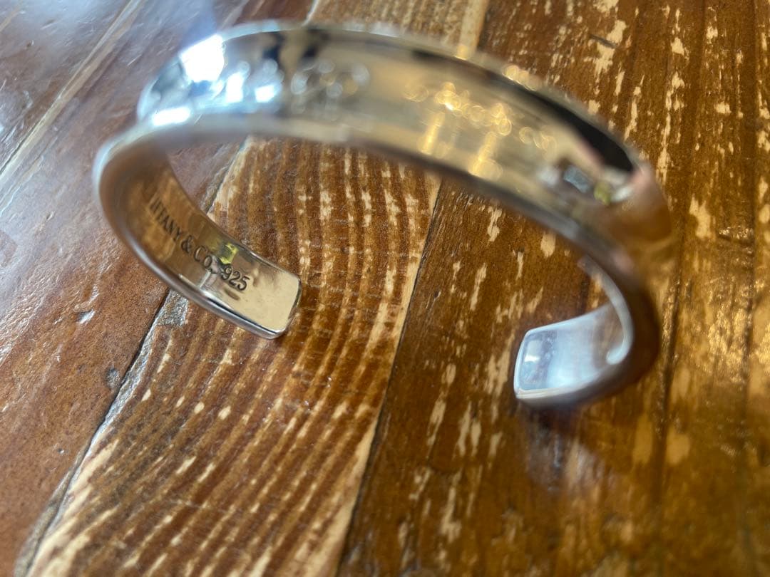 ティファニー バングル 1837 ナロー ブレスレット ビンテージ