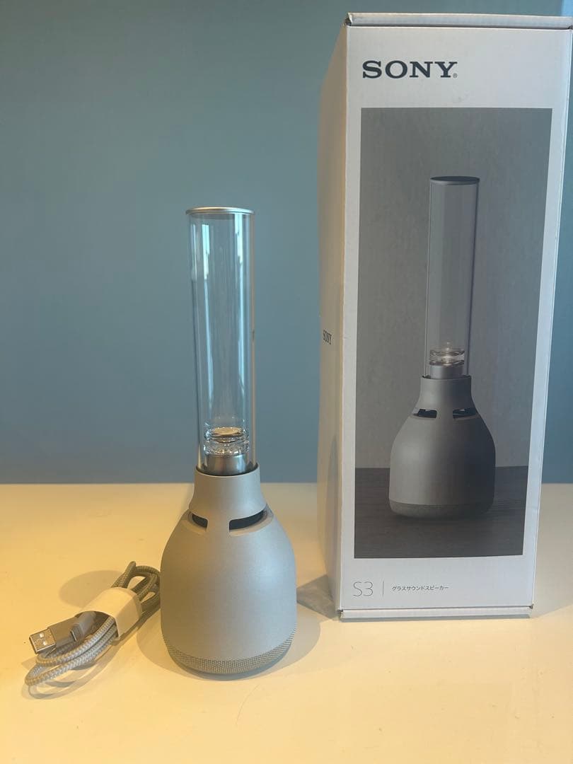 【美品】SONY グラスサウンドスピーカー LSPX-S3