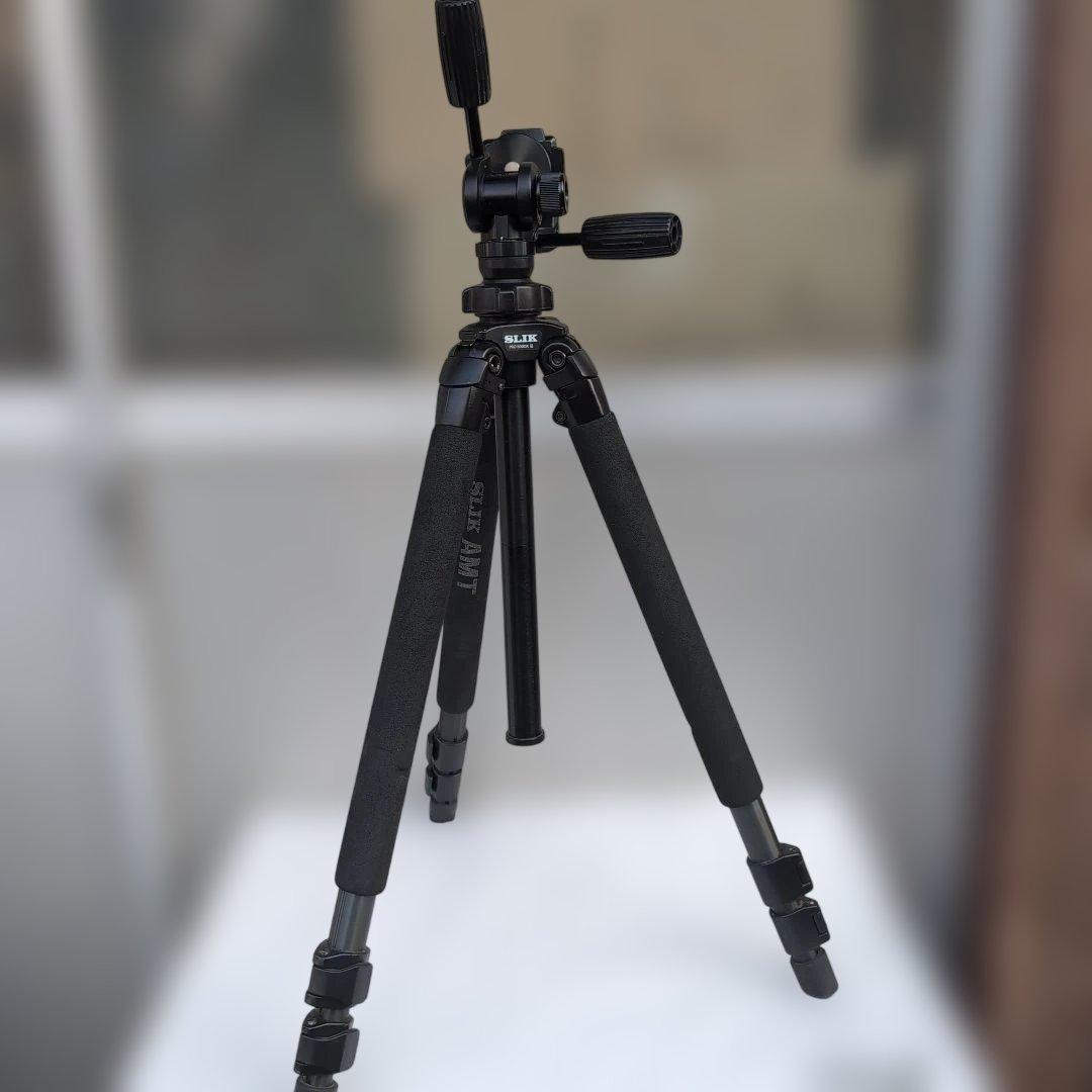 雲台付 SLIK スリック 三脚 PRO 500DX Ⅲ N 雲台 SH-806