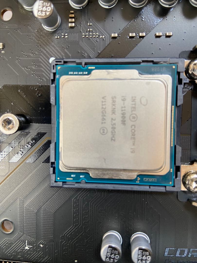 core i9 11900F MSIマザー G.skill DDR4 3600