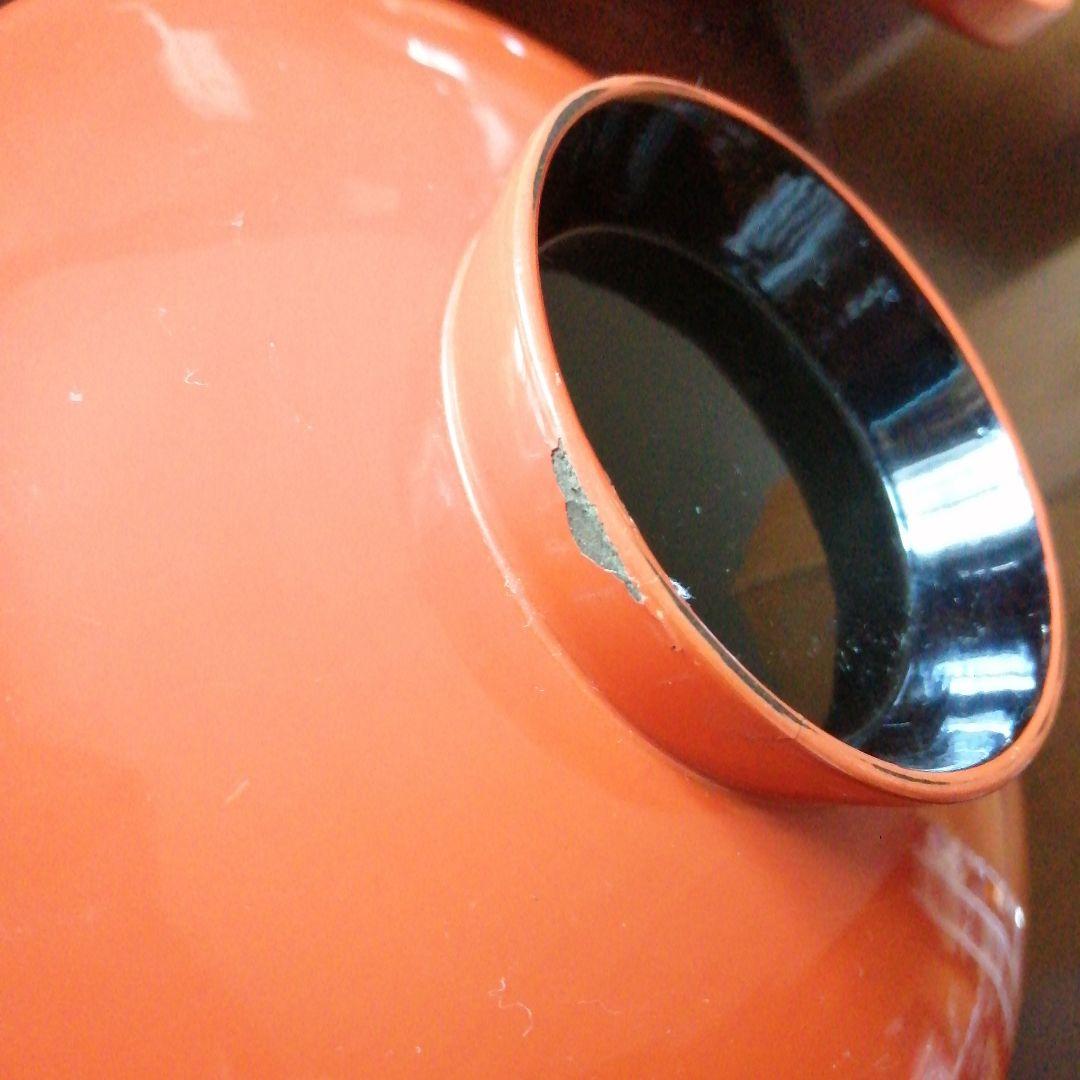 輪島塗　塗朱鰻平　10客　16.8cm　明治～大正期