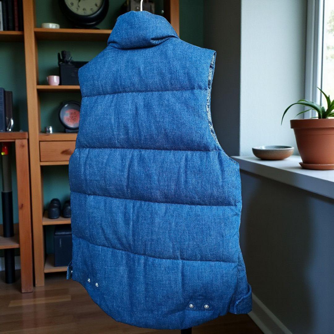 【未使用】REMI RELIEF デニムダウンベスト RN128390