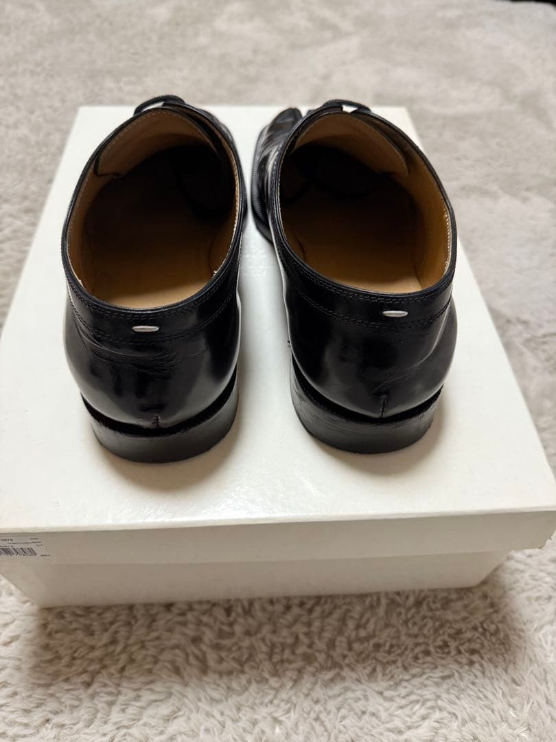 メゾンマルジェラ タビ　ダービーシューズ　革靴 27cm〜27.5cm