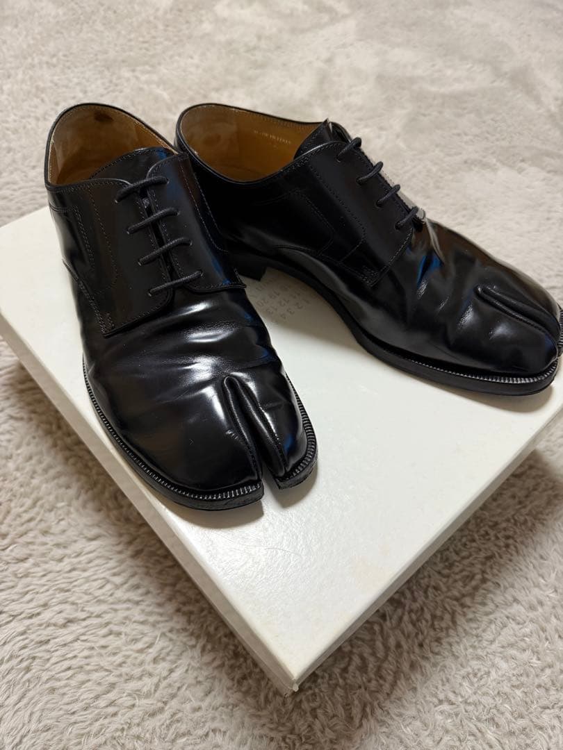 メゾンマルジェラ タビ　ダービーシューズ　革靴 27cm〜27.5cm