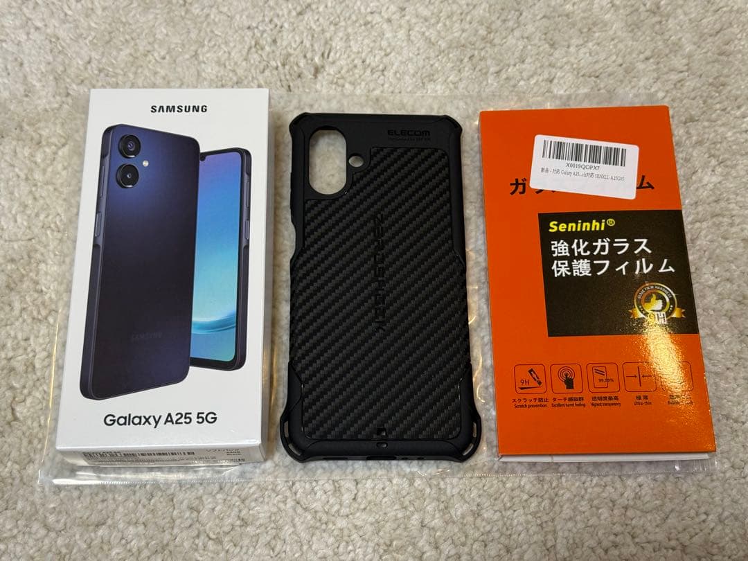 Samsung Galaxy A25 5G 本体 64GB ブラック 使用僅か