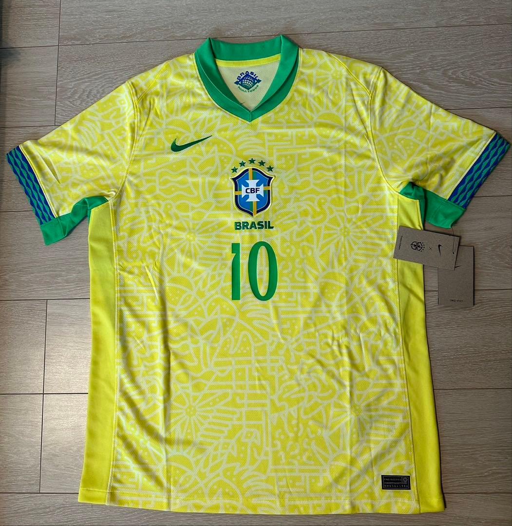大特価↓2024年ブラジル代表ユニフォーム　ロドリゴ選手(No.10)