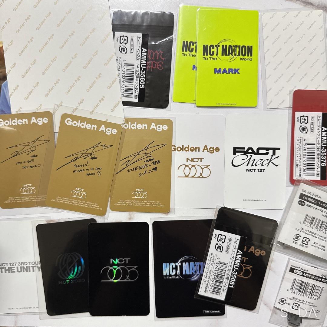 NCT 127 DREAM マーク　MARK トレカ　アクスタ　まとめ売り