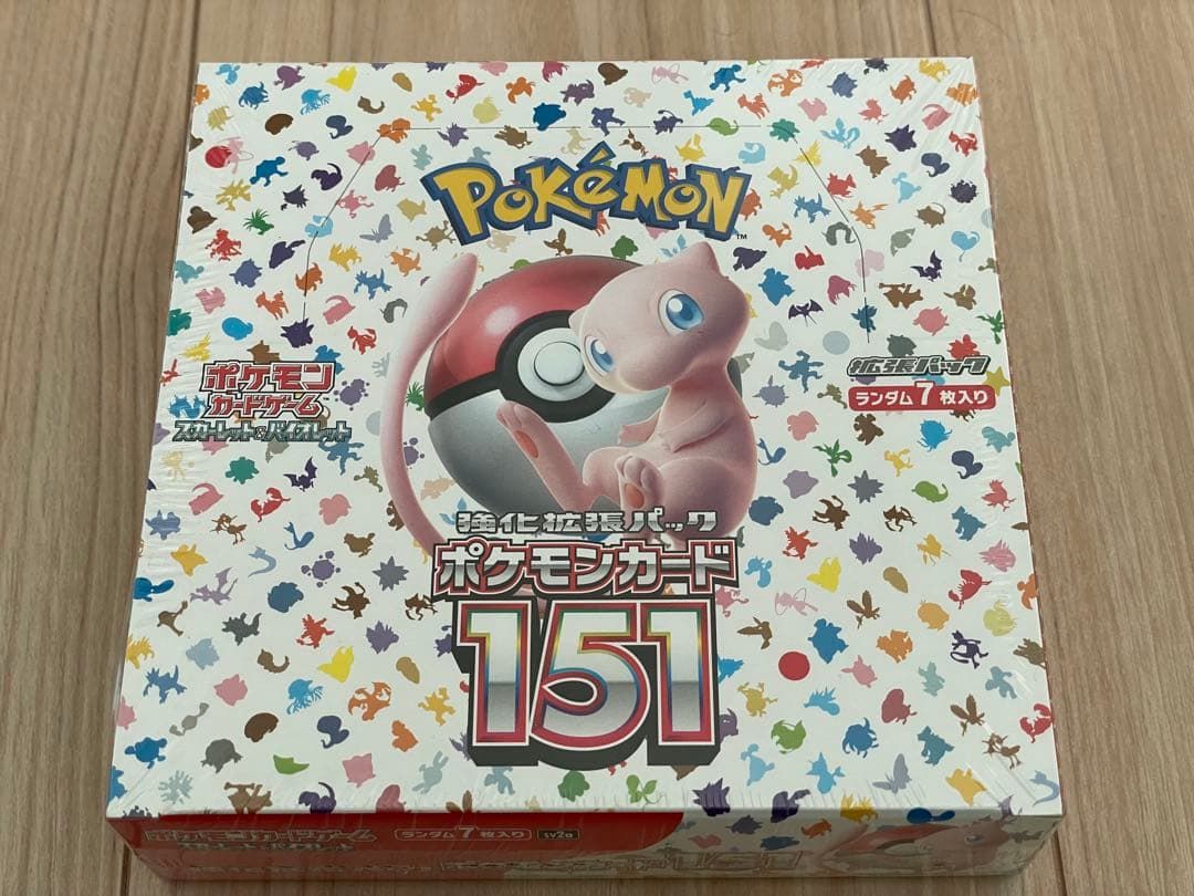 ポケモンカード　151 1box シュリンク付き