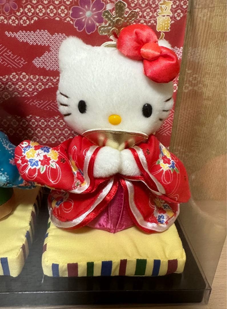 激レア ハローキティ ダニエル おひな様 ぬいぐるみ 雛人形2002年製