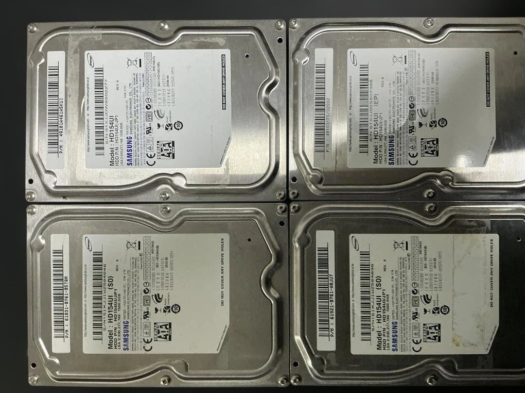 1.5TBHDD4台/計6TB（Samsung）/CDI正常品です②