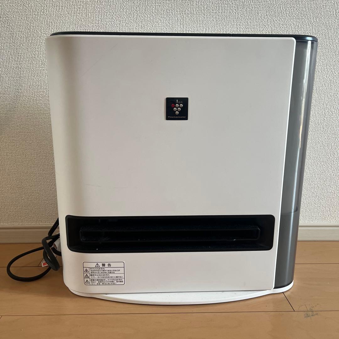 セラミックファンヒーター ホワイト/グレー